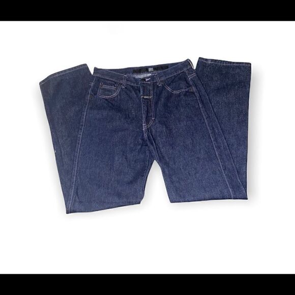 Marithé Francois Girbaud Dark Wash Straight Leg Jeans, SZ 30 - Picture 5 of 7